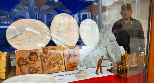 Exposición de nuestro vecino Lucinio Sánchez